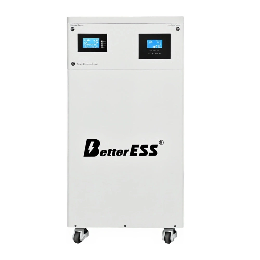 BetterESS 51.2V 200Ah 10Kwh All-in-One Mobile Power Station with 5kW Hybrid Inverter