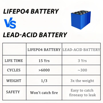 LISHEN 3.2V 202Ah LiFePO4 Battery Cells For Boat, RV, EV, Solar System