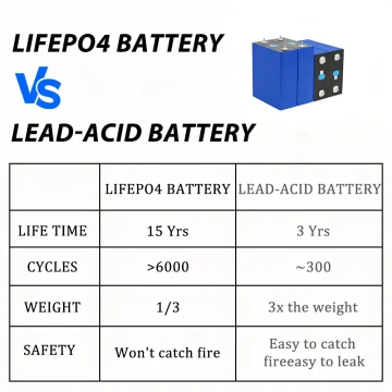 EVE New LF280K 280Ah LiFePO4 Battery Cells - Brand New Grade A with QR Code